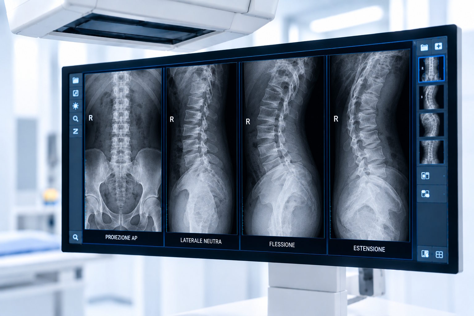 RX COLONNA LOMBOSACRALE CON STUDIO DINAMICO